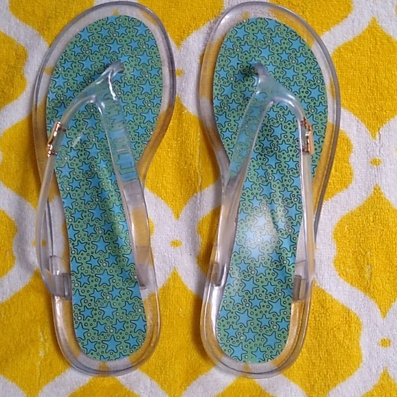 🟢VINEYARD VINES Flip Flops - Picture 1 of 7
